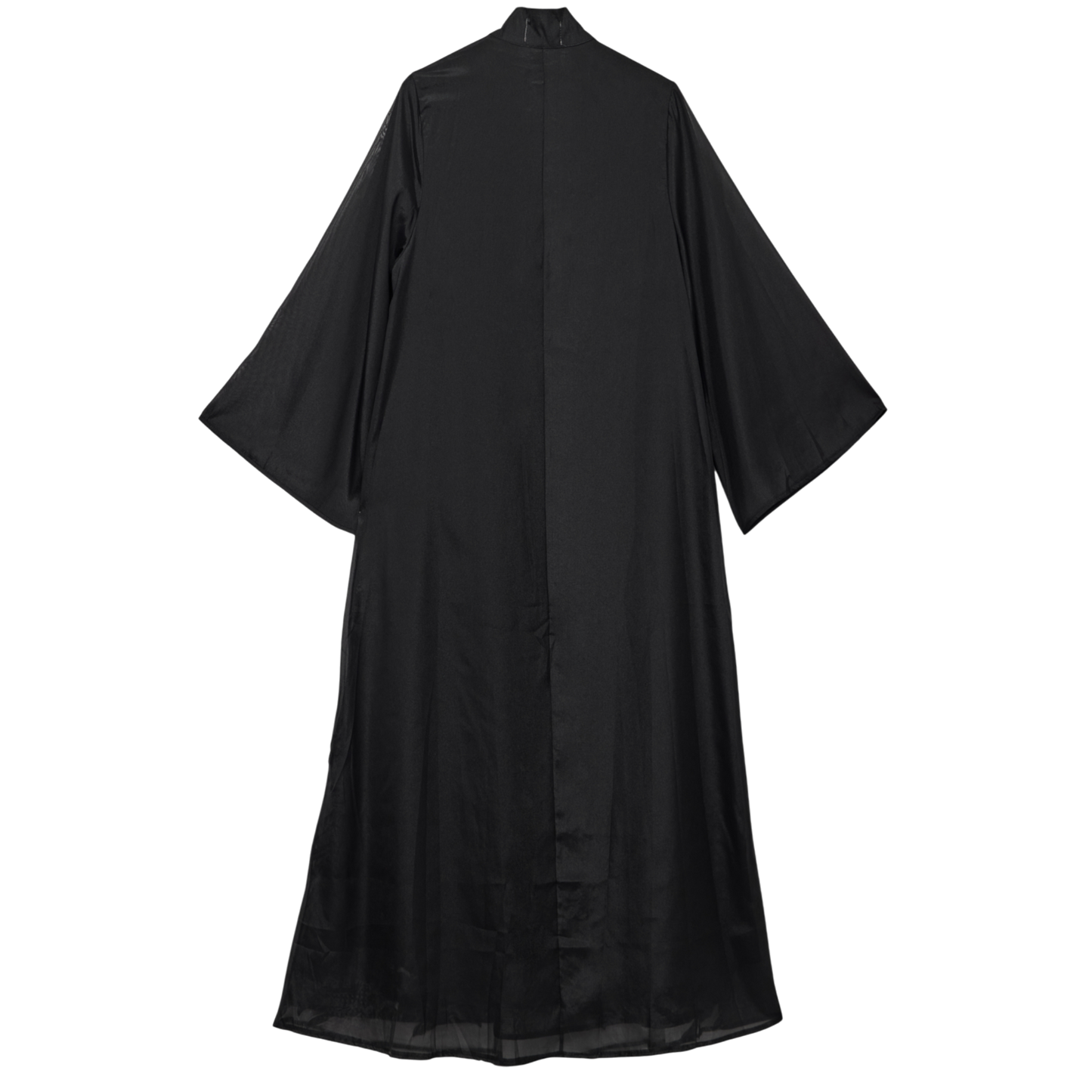 Black All Over Floral Motif Kaftan