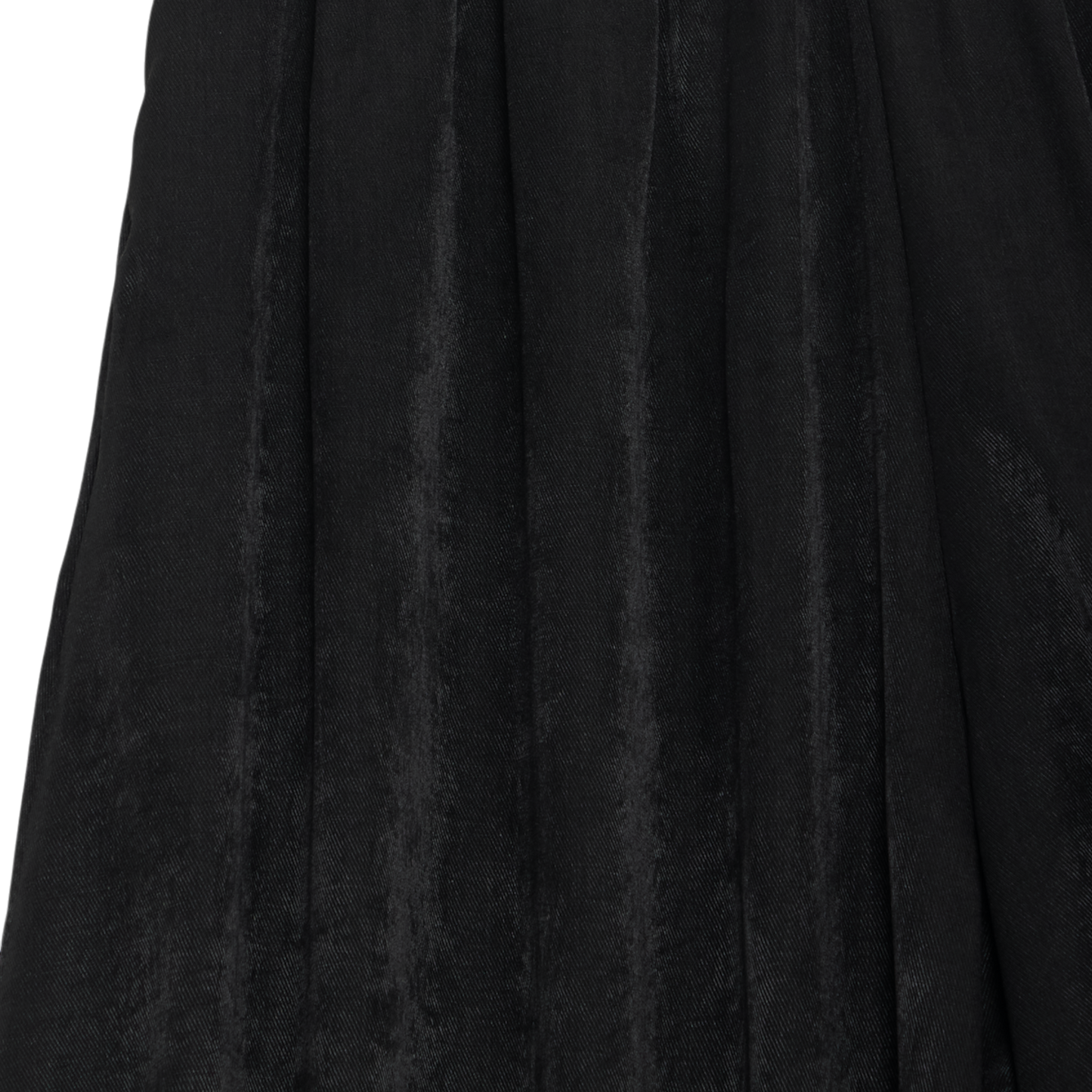 Wide-Leg Flowy Palazzo Sheen Finish Pants