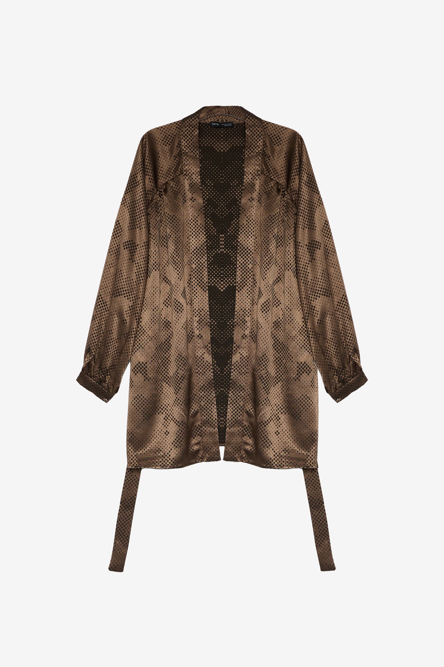 Bronze kimono-style jacket Co-Ord Set