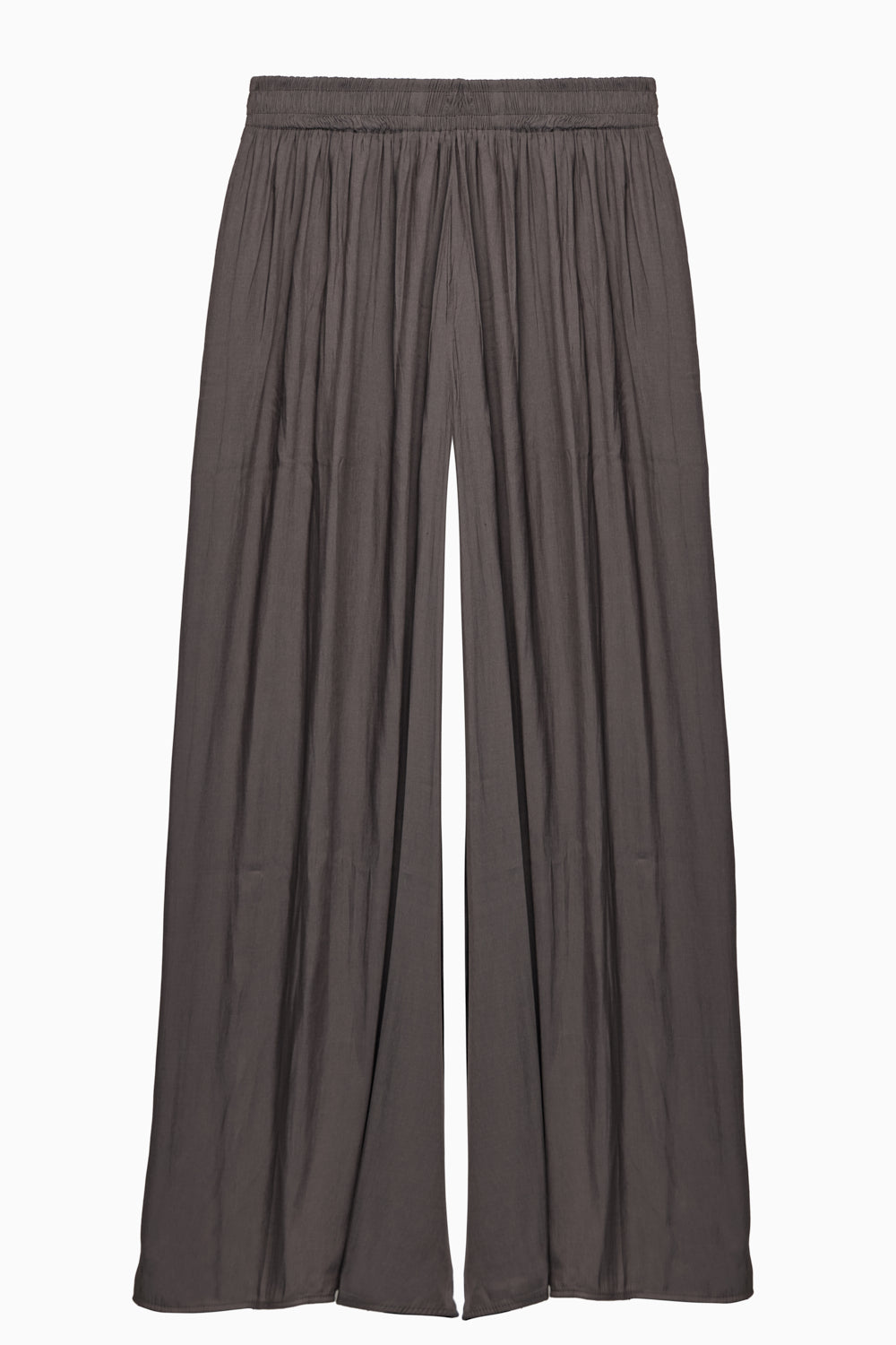Wide-Leg Flowy Palazzo Sheen Finish Pants