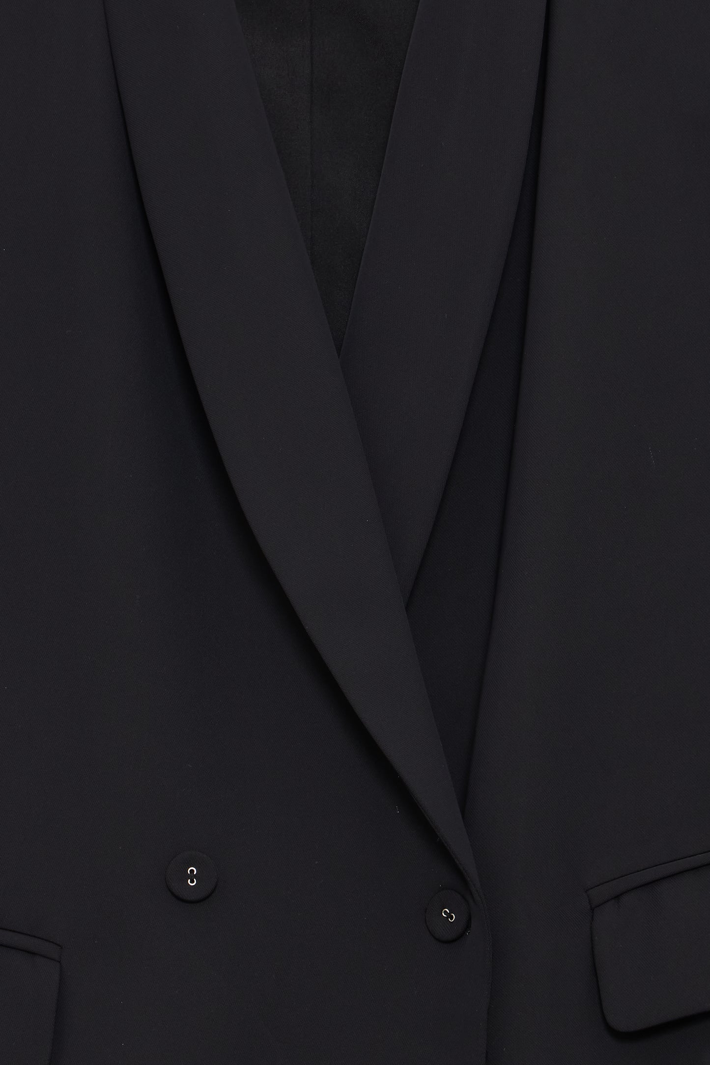 Classic Black Longline Blazer