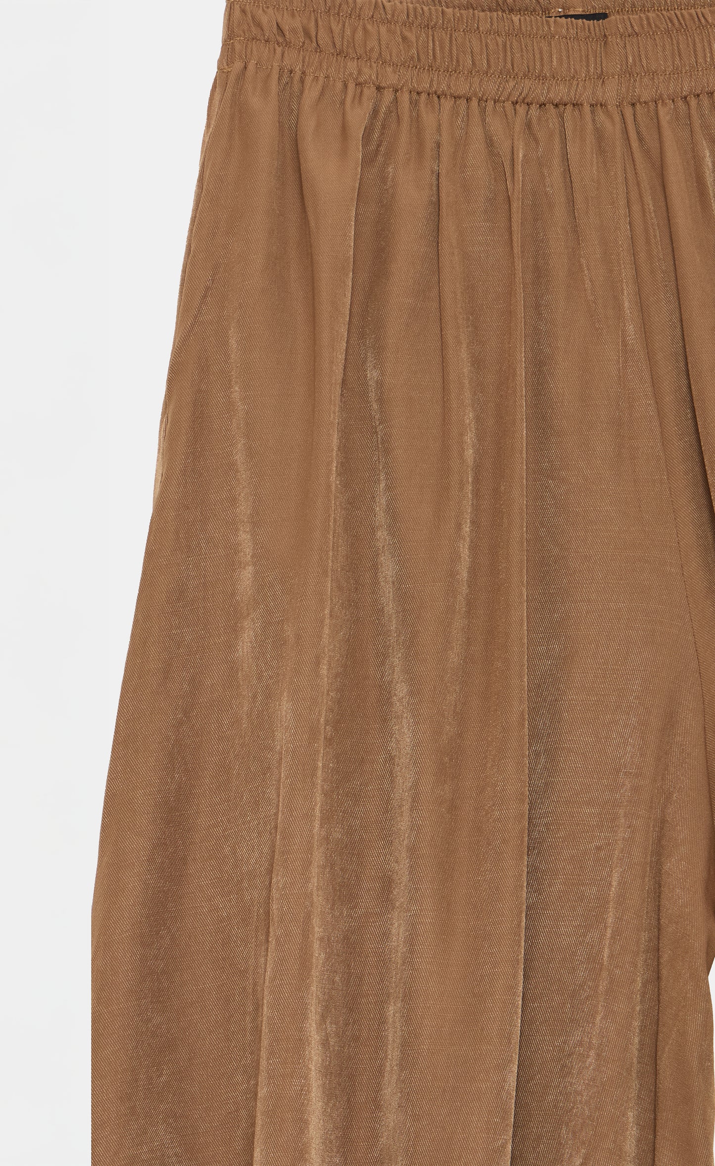 Wide-Leg Pleated Palazzo Pants (9209)