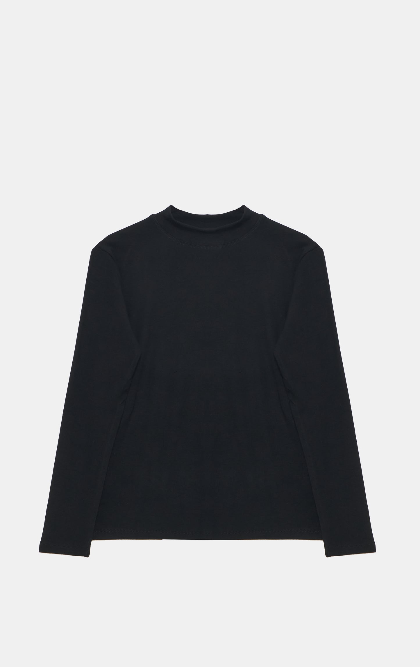 EP Black Modest Essential Under Top – Long Sleeve, High Neck