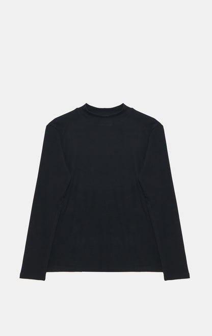 EP Black Modest Essential Under Top – Long Sleeve, High Neck