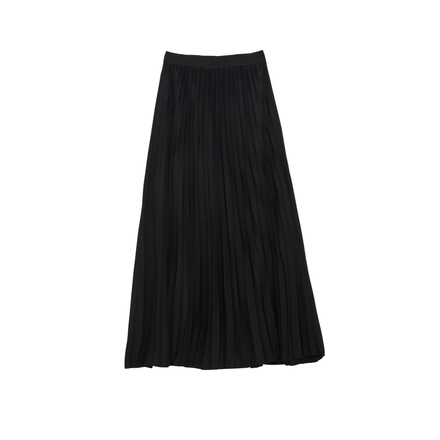 Pleated Maxi Skirt