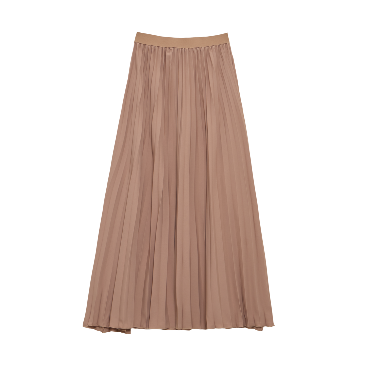 Pleated Maxi Skirt