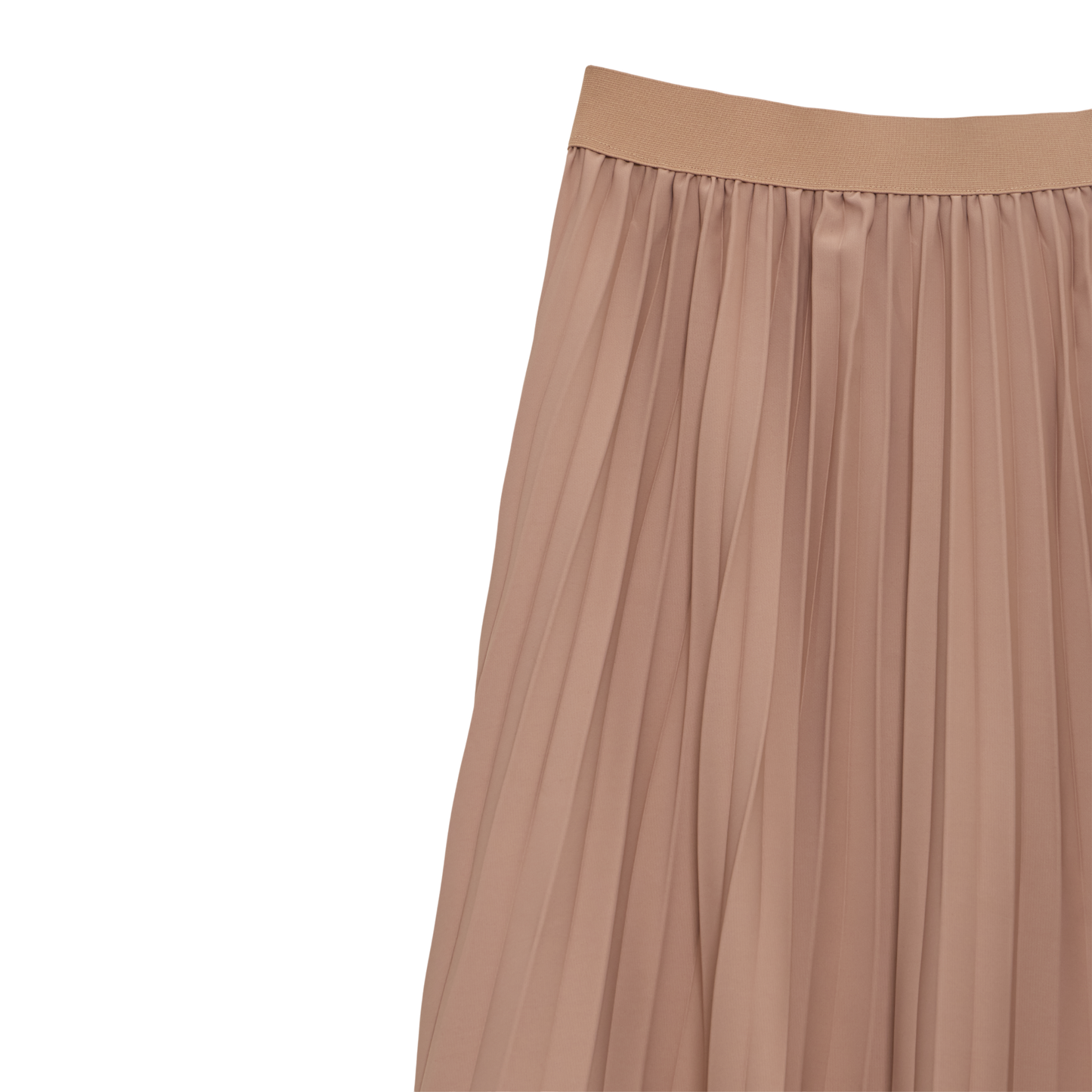 Pleated Maxi Skirt