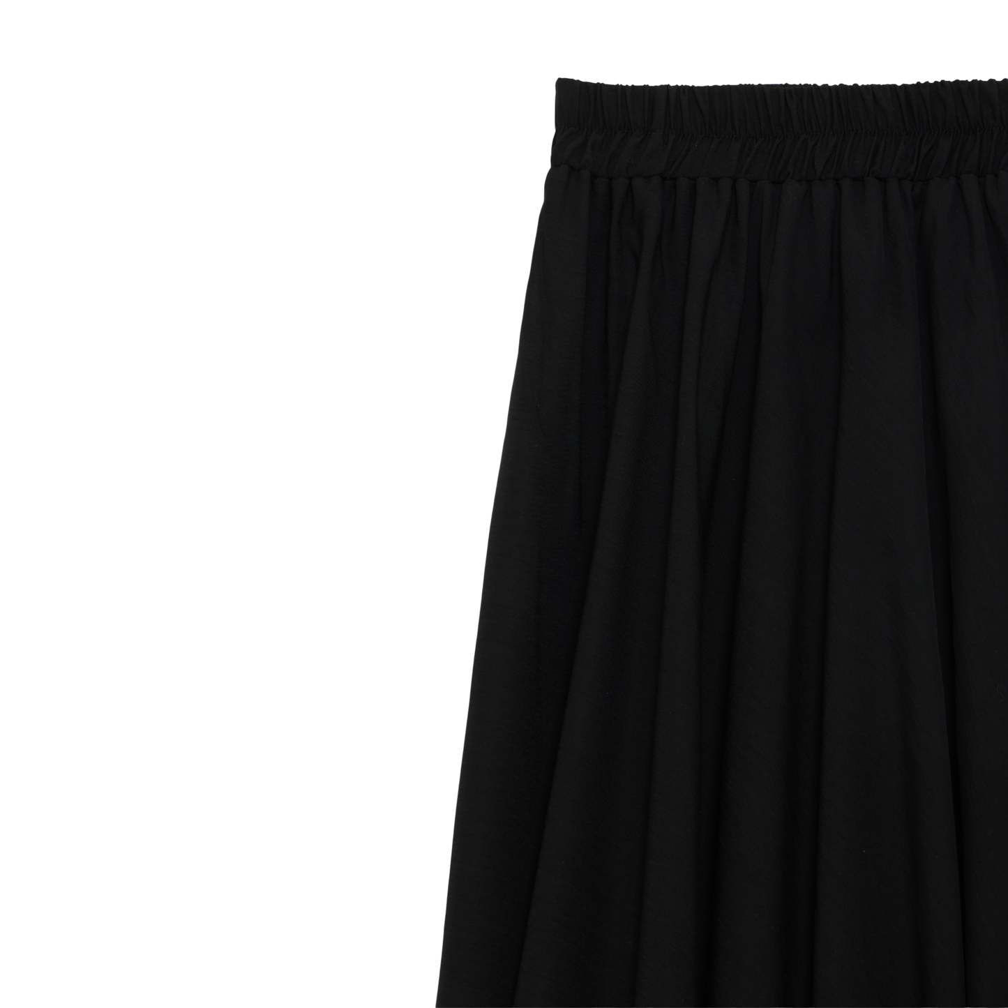 Pleated Maxi Skirt