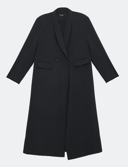 Classic Black Longline Blazer