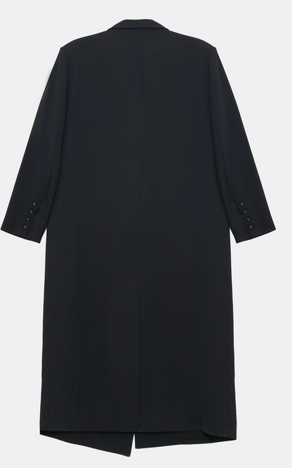 Classic Black Longline Blazer