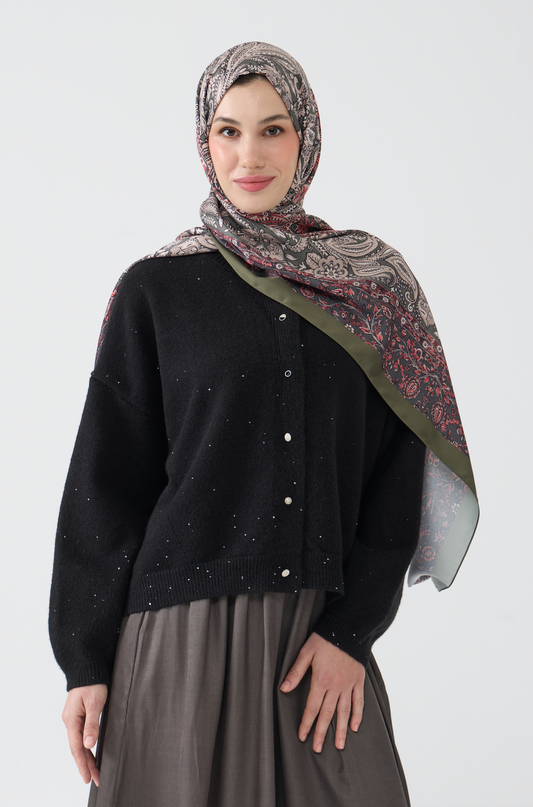 Cardigan with Subtle Sparkle