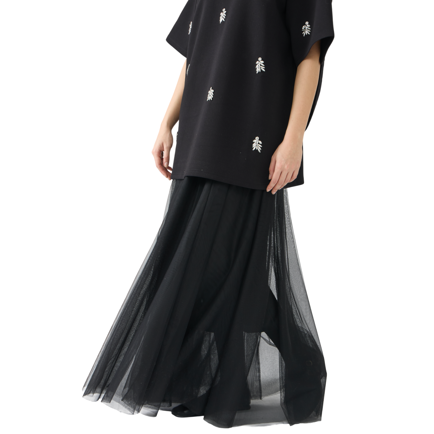 Tulle Maxi Skirt