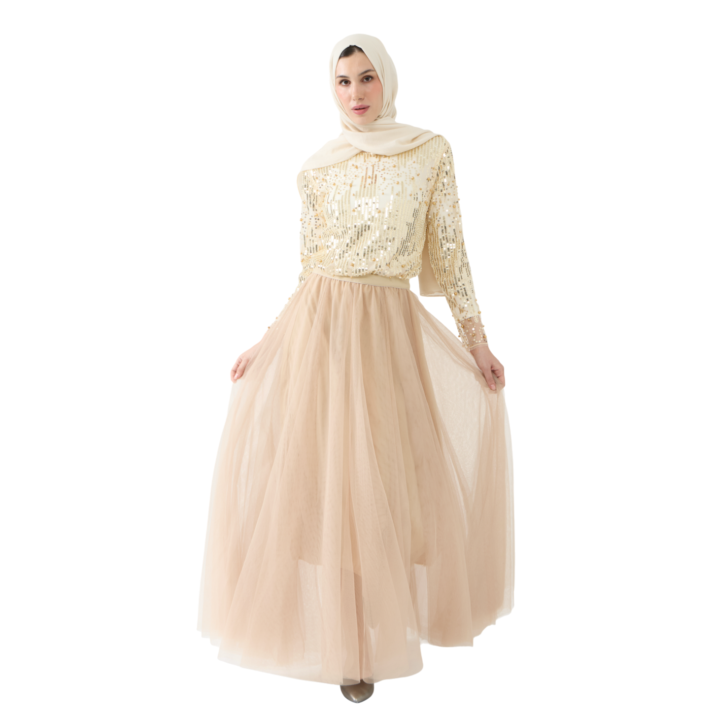 Tulle Maxi Skirt