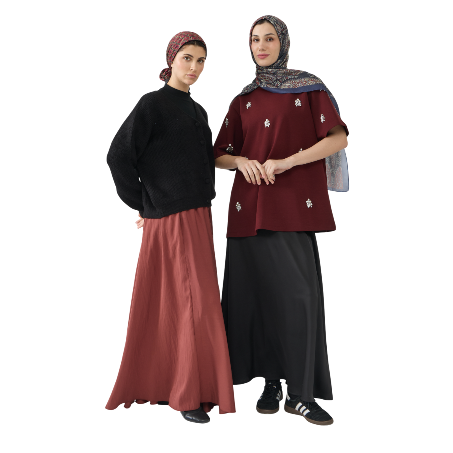 Flare Maxi Skirt