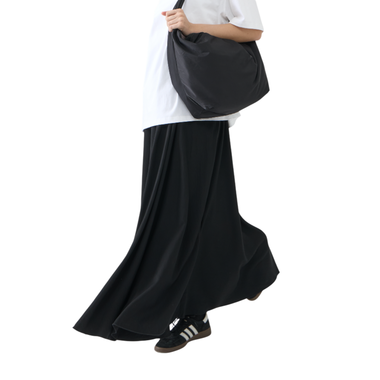 Flare Maxi Skirt