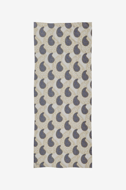 Bold Paisley Print Hijab (Rectangle)